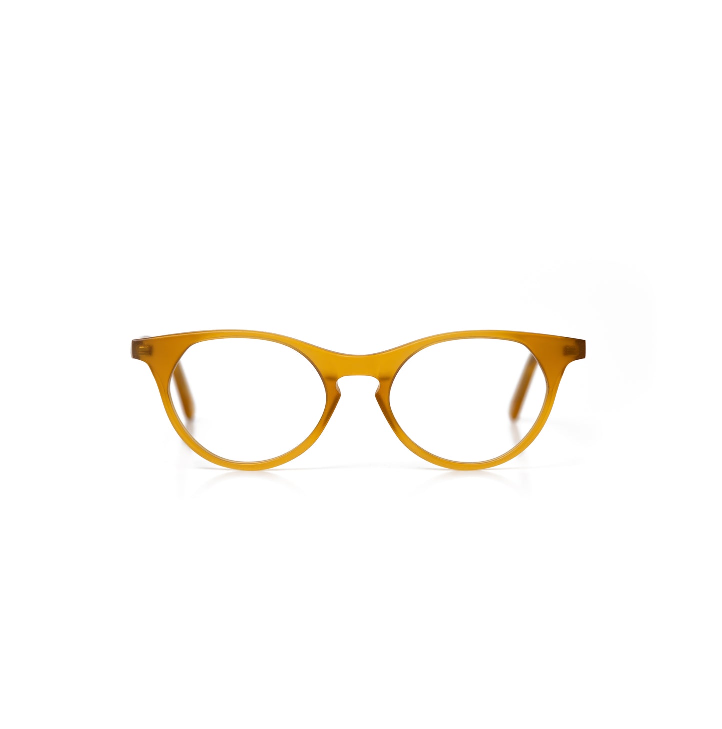 Izabelle Glasses with Blue Light Filter - Roasted Yellow