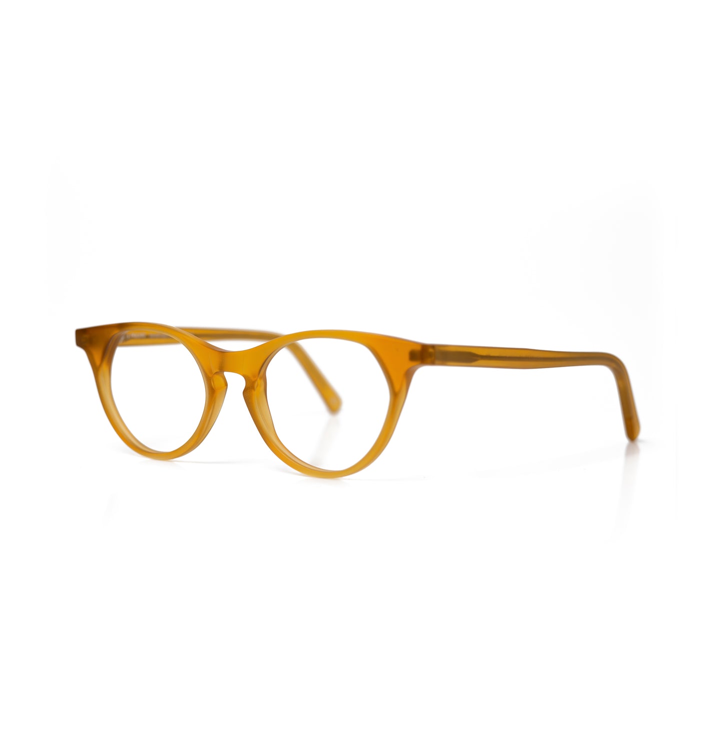Izabelle Glasses with Blue Light Filter - Roasted Yellow