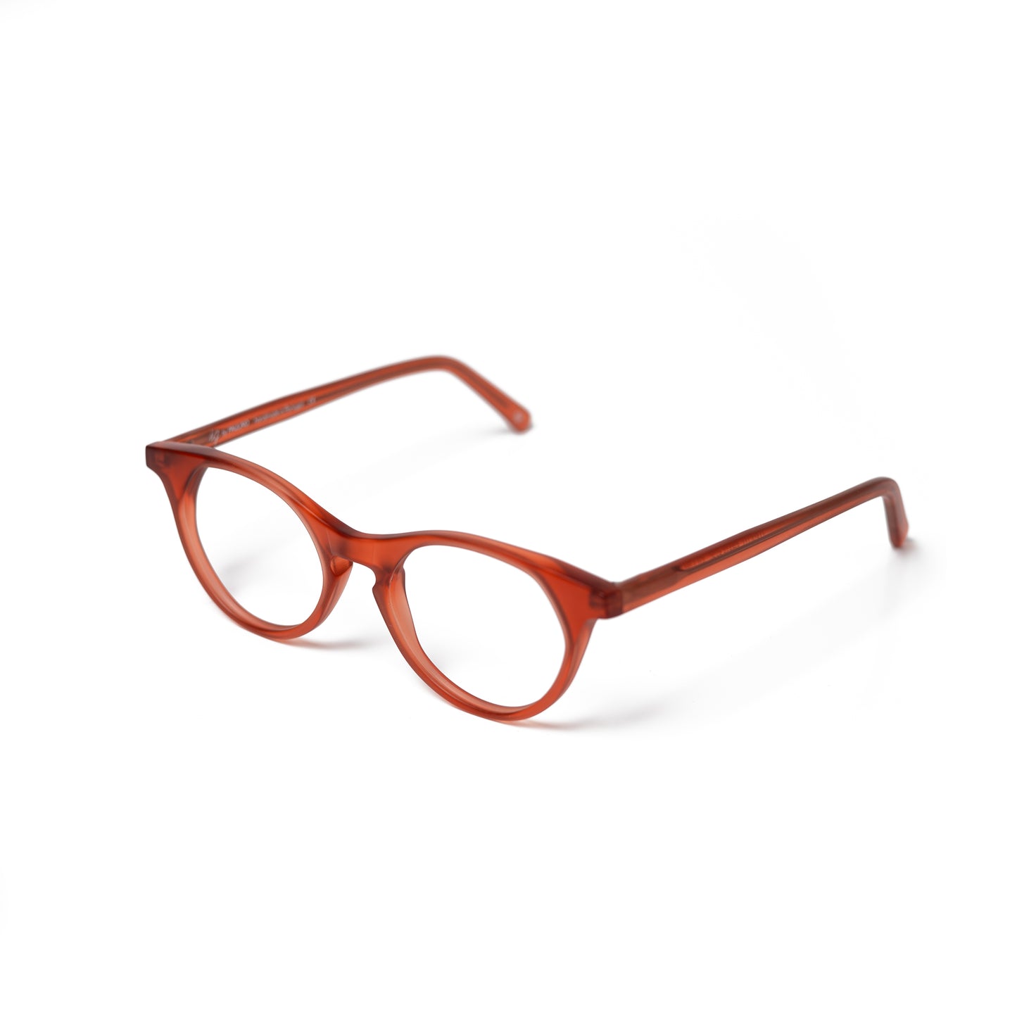Izabelle Glasses with Blue Light Filter - Orange Brick