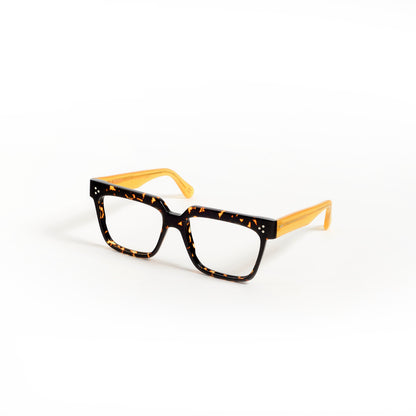 Branca Glasses - Midnight Gold